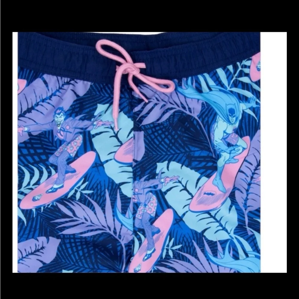 NWT Batman Joker XXL Board shorts Swim Trunks